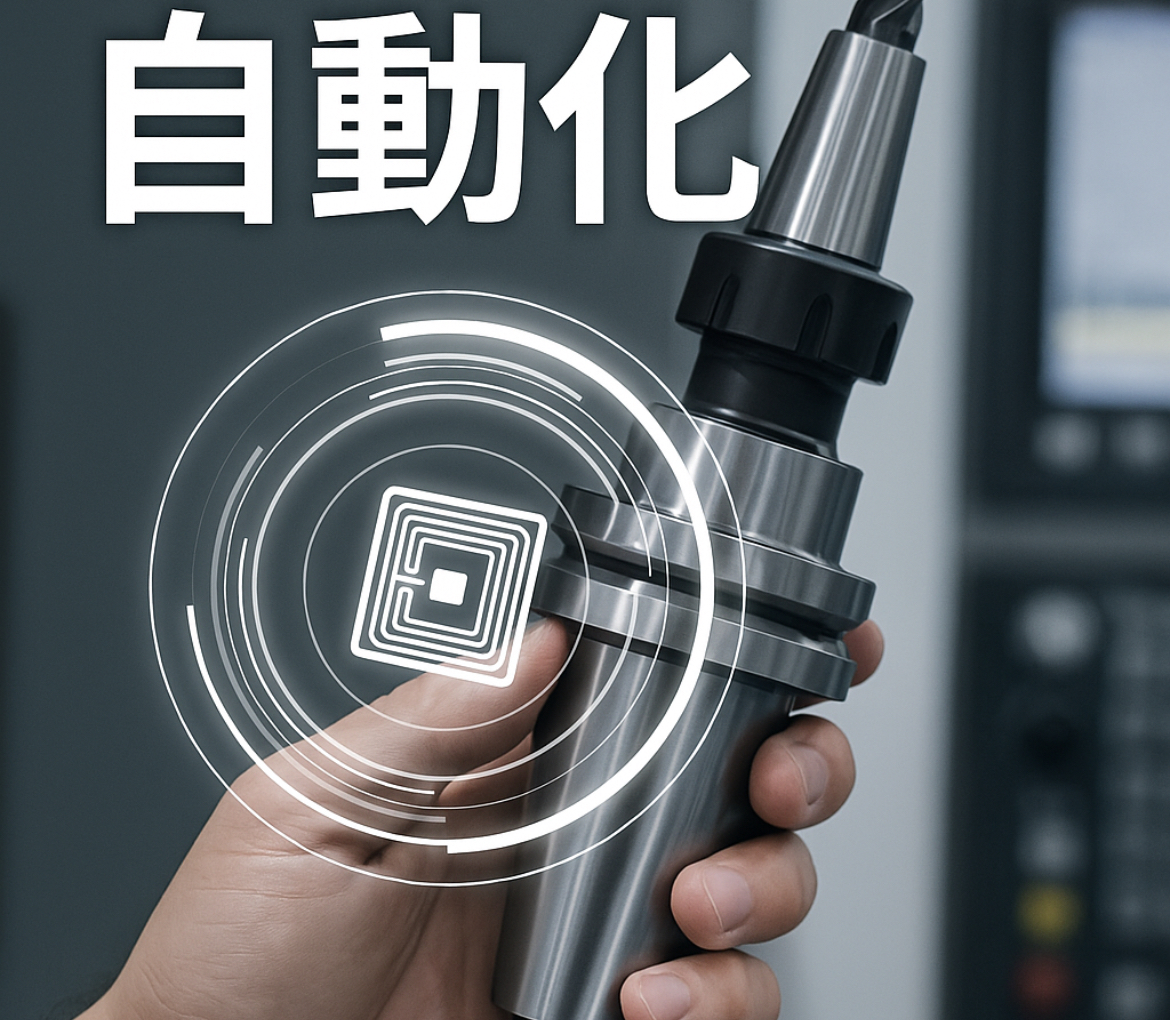 RFID内蔵ソーリングで実現する工管理の自動化